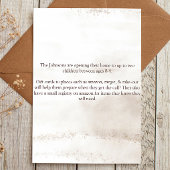 Boho Dried Florals Foster Care Baby/Child Dusche Einladung