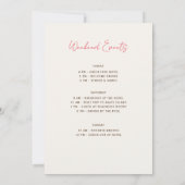 Boho Driving Rustic Herbst Falls Junggeselinnen-Ab Einladung (Rückseite)