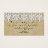 BOHO Druckbrennen in Lace Sinti und Roma Moderne M (Rückseite)