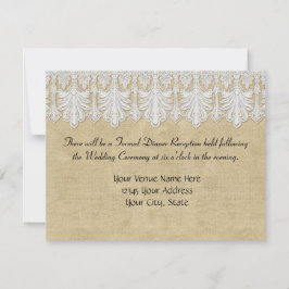 BOHO Druckbrennen in Lace Sinti und Roma Moderne M Einladung