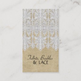 BOHO Druckbrennen in Lace Sinti und Roma Moderne M Visitenkarte