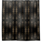 Boho-Duschvorhang Duschvorhang (Vorderseite)