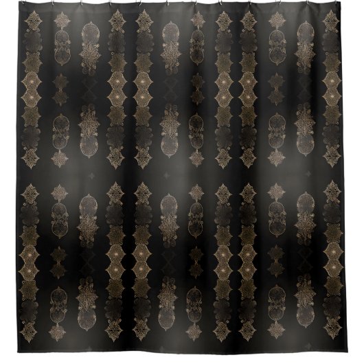 Boho-Duschvorhang Duschvorhang (Vorderseite)