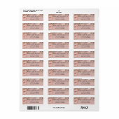 BOHO Dusto Rose Blush Wasserfarbenfall Goldflora (Vorne)
