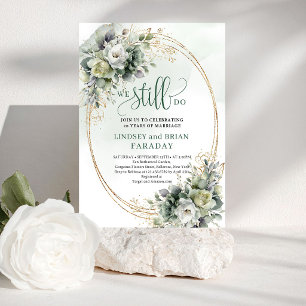 Boho Dusty Green Eukalyptus-We Still Do-Einladung Einladung