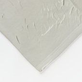 Boho Dusty Rose 3D Impasto Feder Ölmalerei Fleecedecke (Ecke)