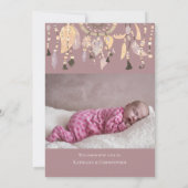 Boho Dusty Rose Dream Catcher Foto Ankündigung (Rückseite)