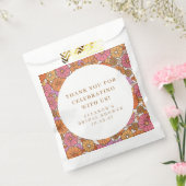 Boho Earthy Floral Brautparty Custom Vielen Dank Geschenktütchen (Versiegelt)