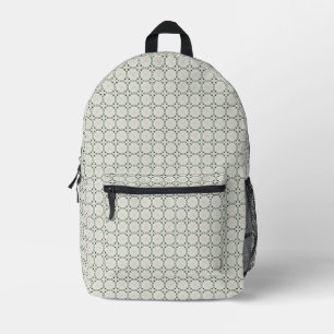 Boho Eclectic Intricate Delicate Weihnachtsmuster Bedruckter Rucksack