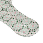 Boho Eclectic Intricate Delicate Weihnachtsmuster Schneidebrett (Ecke)