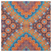 Boho Eclectic Kaleidoscopic Mosaik Angesagt Aquama Stoff (Muster)