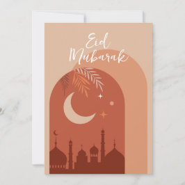 Boho Eid Mubarak Eid Card Einladung
