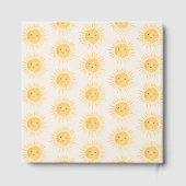 Boho ein wenig Ray of Sunshine Baby Shower Gästebuch (Rückseite)