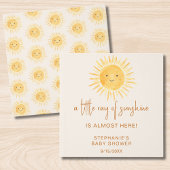 Boho ein wenig Ray of Sunshine Baby Shower Gästebuch