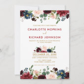 Boho Einladung (Vorderseite)