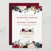 Boho Einladung (Vorne/Hinten)