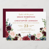 Boho Einladung (Vorne/Hinten)