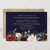 Boho Einladung (Vorne/Hinten)