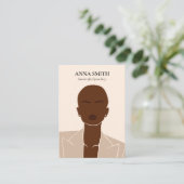 Boho einzigartige inklusive Frauen Stud Earring Di Visitenkarte (Stehend Vorderseite)