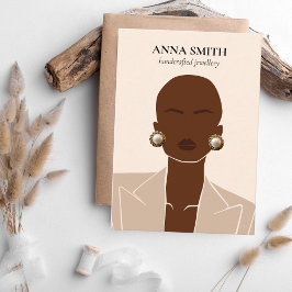 Boho einzigartige inklusive Frauen Stud Earring Di Visitenkarte