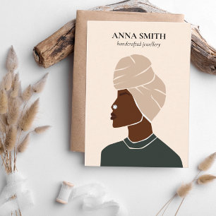 Boho einzigartige inklusive Frauennose Piercing Di Visitenkarte