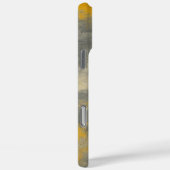 Boho Elegance Abstrakt Mustard & Grau Art Case-Mate iPhone Hülle (Rückseite / Rechts)