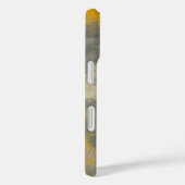 Boho Elegance Abstrakt Mustard & Grau Art Case-Mate iPhone Hülle (Rückseite / Rechts)