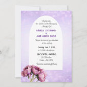 BOHO Elegance! Graceful Wedding Flat Invitation Einladung (Vorderseite)