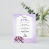 BOHO Elegance! Werden Sie meine Trauzeugin-Karte s Einladung (Stehend Vorderseite)