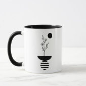 Boho Elegant Flower Tasse (Links)