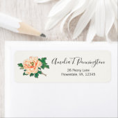 Boho Elegant Pink Watercolor Peony Wedding RSVP (Insitu)