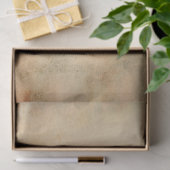 Boho Elegant White Horse Seidenpapier (Geschenk)