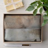 Boho Elegant White Horse Seidenpapier (Geschenk)