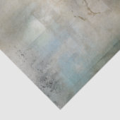 Boho Elegant White Horse Seidenpapier (Detail)