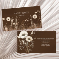 Boho Elegant Wildblume Blumenblume Maßgeschneidert