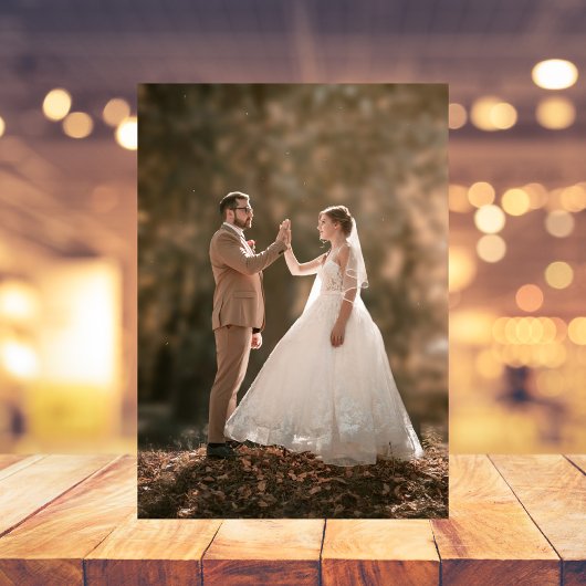 Boho elegante botanische Hochzeit Flyer