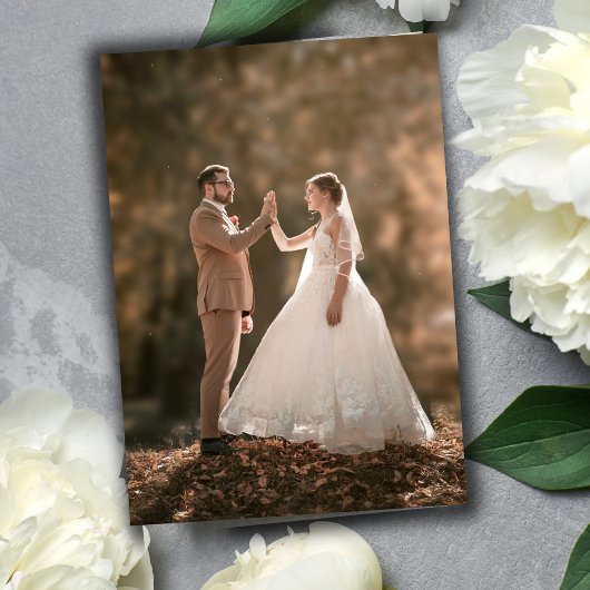 Boho elegante botanische Hochzeit Flyer