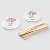 Boho elegante Wasserfarben-Chic Blumenstrauß Fächer (Non-assembled)