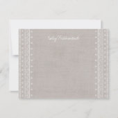 Boho Embroidery Tribal Pattern Stationery - Grau (Vorderseite)