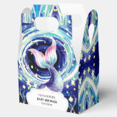 Boho Enchanted Mermaid Baby Shower Geschenkschachtel (Geöffnet)