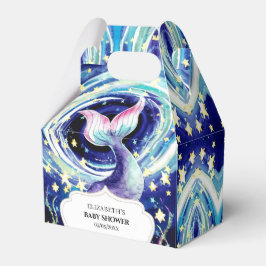 Boho Enchanted Mermaid Baby Shower Geschenkschachtel