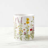 Boho Englische Wildblume beste Großmutter je Kaffeetasse (Mittel)