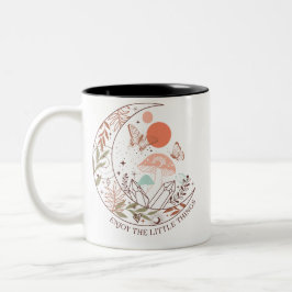Boho “Enjoy the Little Things”  Zweifarbige Tasse