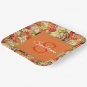 Boho Erntedank Fall Decke Wasserfarbe Pumpkin Pappteller (Gewinkelt)