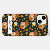 Boho Erntedank Fall Pumpink Case (Rückseite (Horizontal))