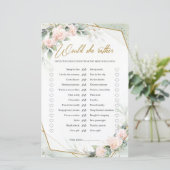 Boho erröten und Gold und Grün würde sie eher (Stehend Vorderseite)