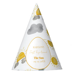 Boho Erste Reise um die Sonne 1. Geburtstag Partyhütchen