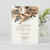 Boho erthy braune alles in einer Vorlage (Stehend Vorderseite)