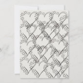 Boho Eucalyptus Greenery Gold Baby Showers Einladung (Rückseite)