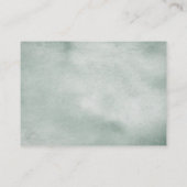 Boho Eucalyptus Lasse Liebe Sparkle Wedding Sparkl Visitenkarte (Rückseite)